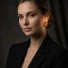 Boucles d’oreilles Ambre d’Or